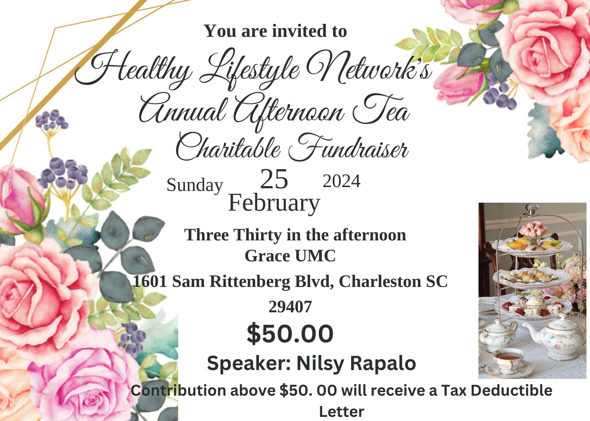 Campaign cover image for Tea Party Silent Auction