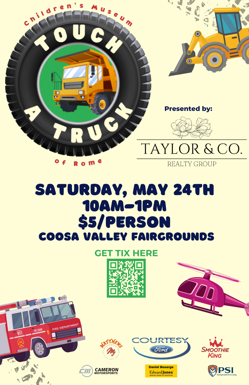 Campaign cover image for Children's Museum of Rome - Touch A Truck