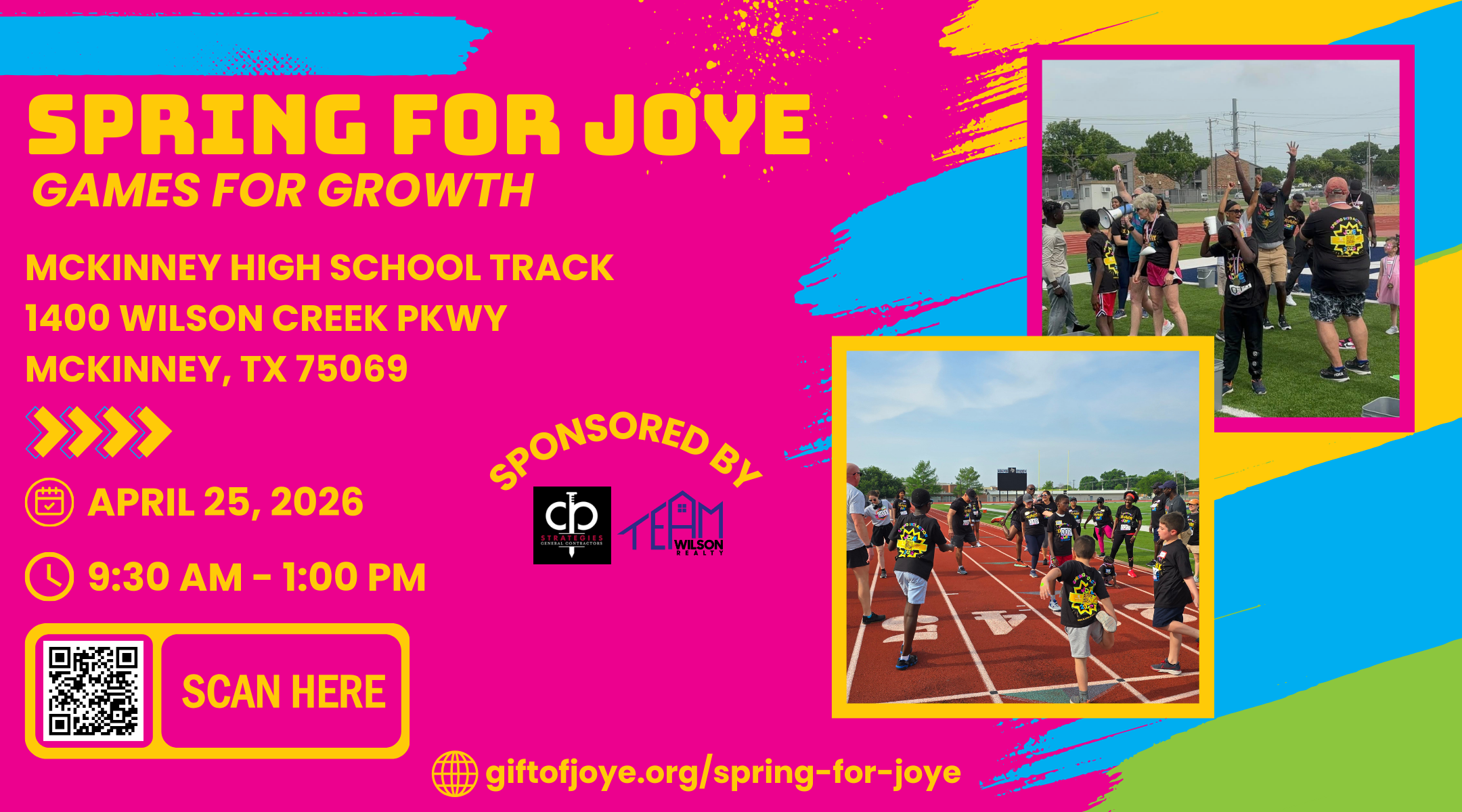 Campaign cover image for Spring for JOYE: Games for Growth