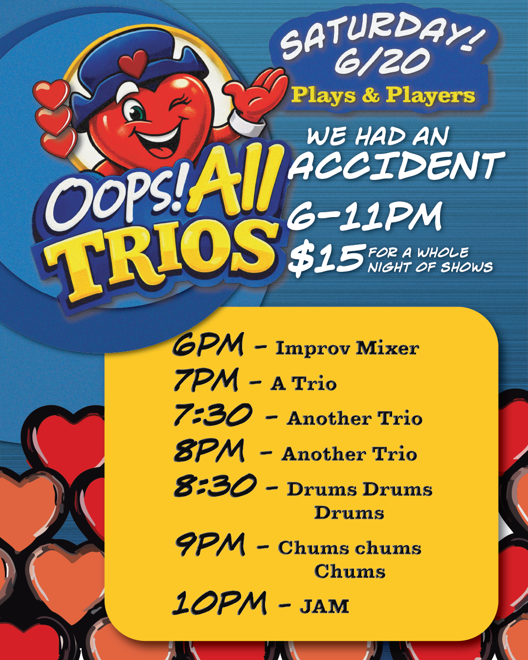 Campaign cover image for OOPS! All Trios