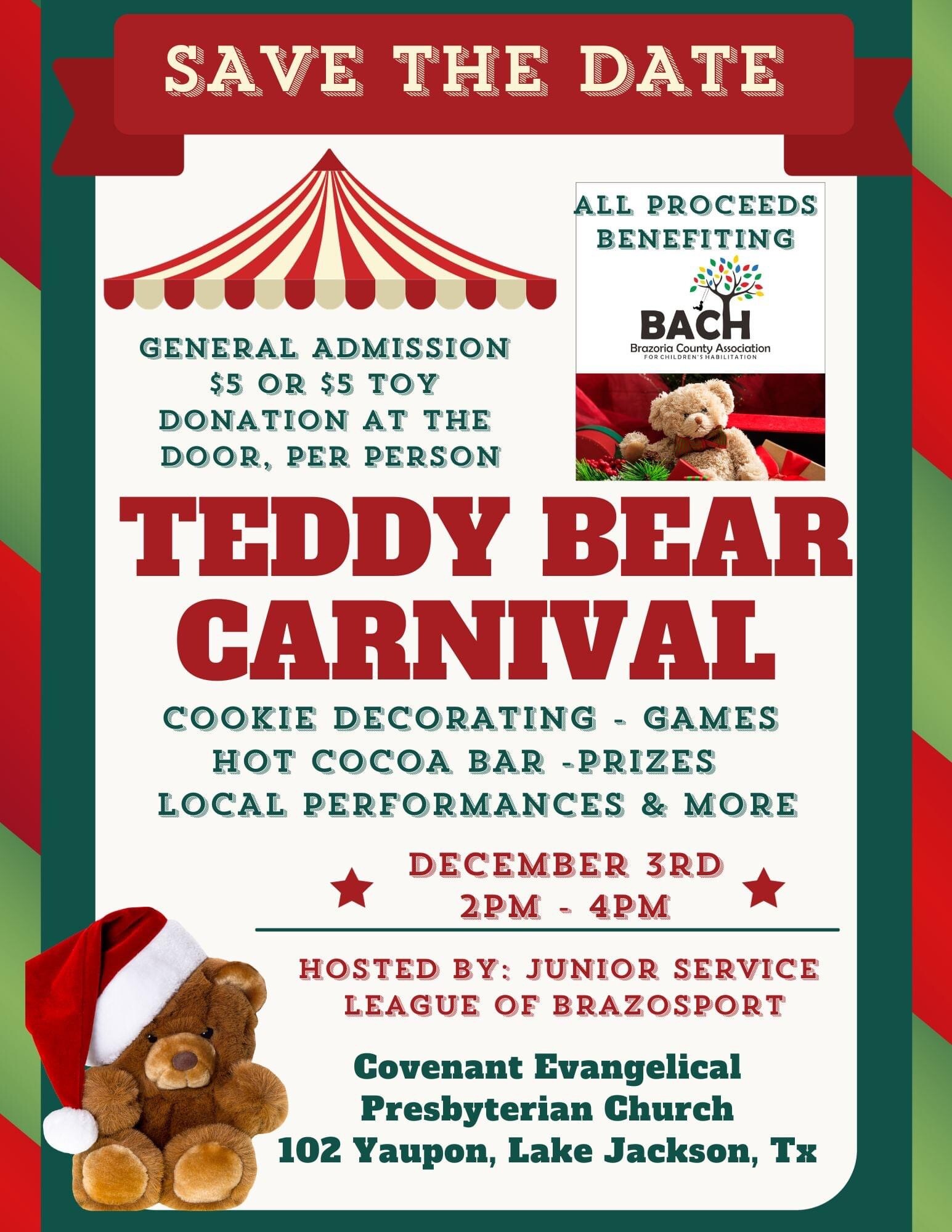 Campaign cover image for JSL Teddy Bear Carnival: Dec 3, 2023