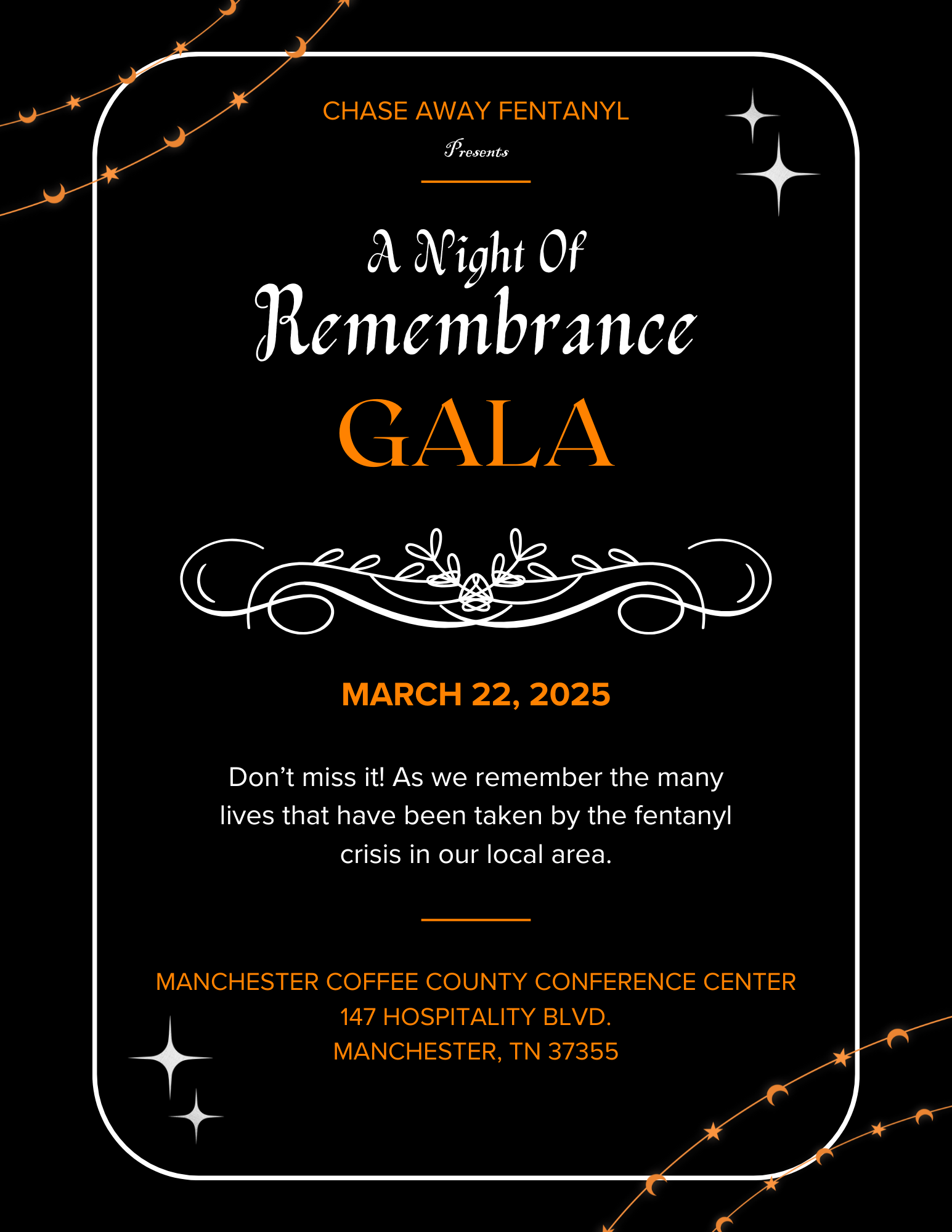 Campaign cover image for Chase Away Fentanyl Gala 2025