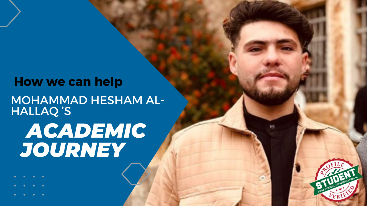 Campaign cover image for Mohammad Hesham Al-Hallaq | Hebron, Palestine