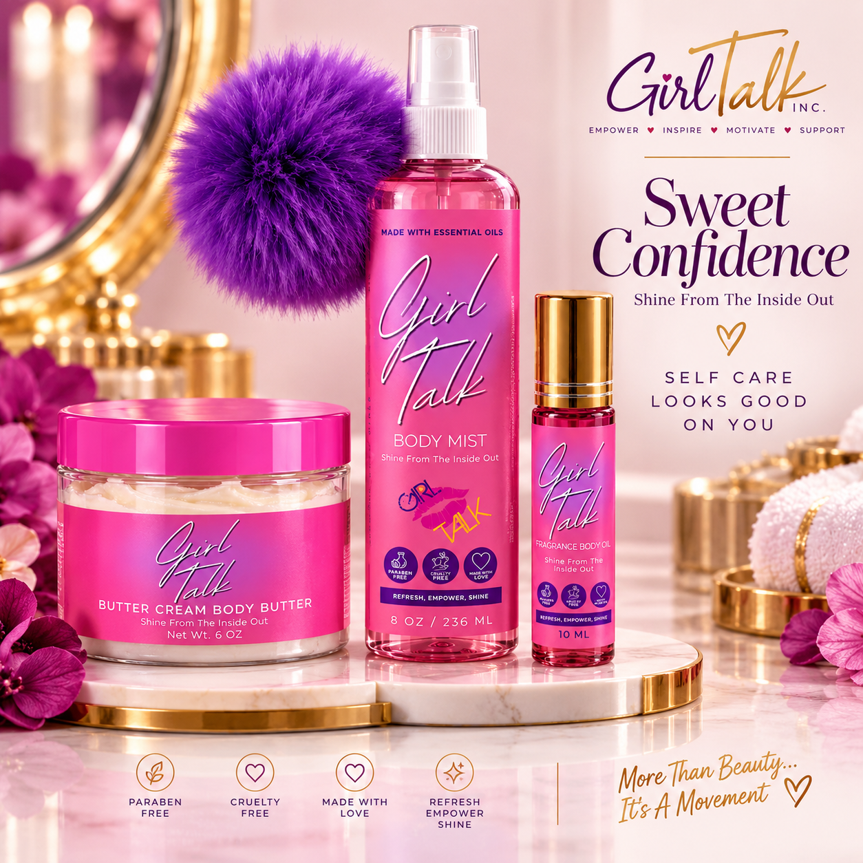 Campaign cover image for Sweet Confidence - Shine From The Inside Out