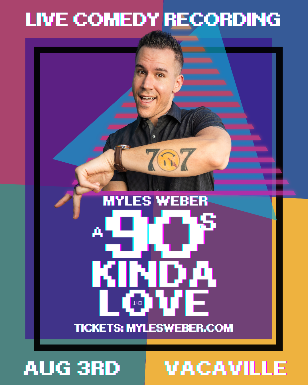 Campaign cover image for Myles Weber: A 90s Kinda Love