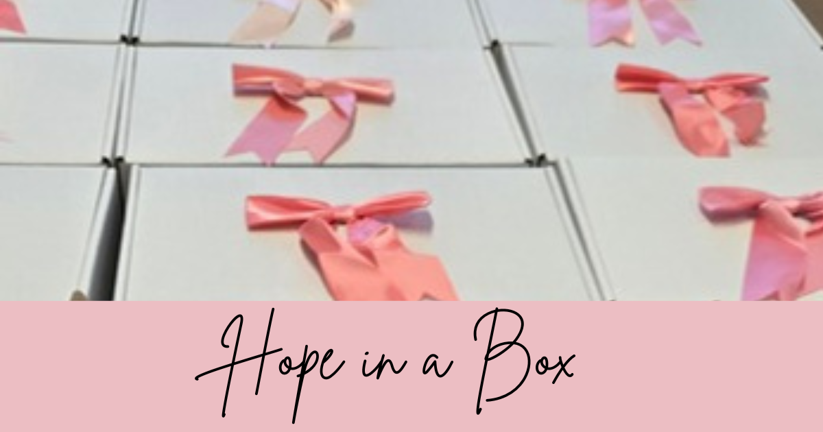 Hope Box Instructions Hope in a Box