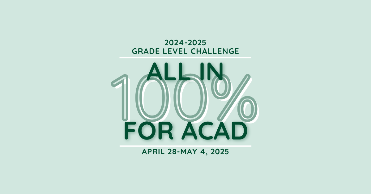 Campaign cover image for All In For ACAD 2024-25
