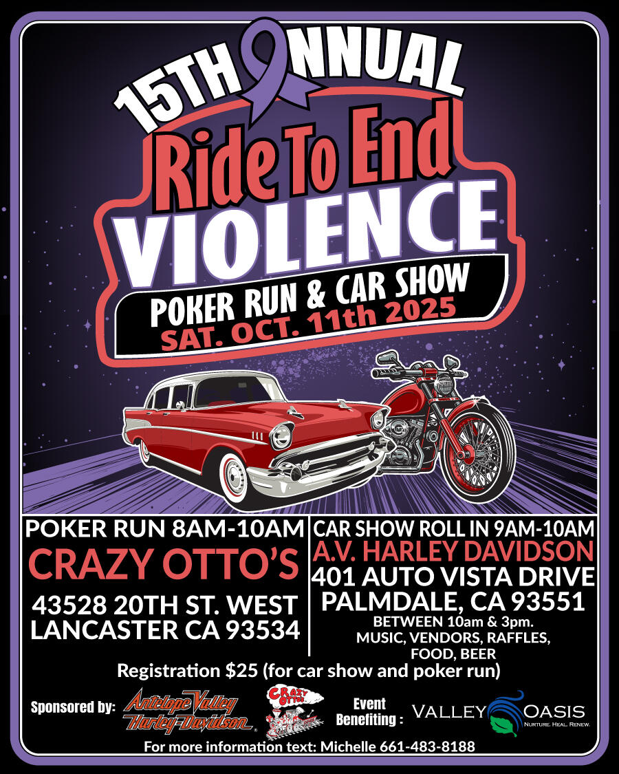 Campaign cover image for 15th Annual Ride to End Violence