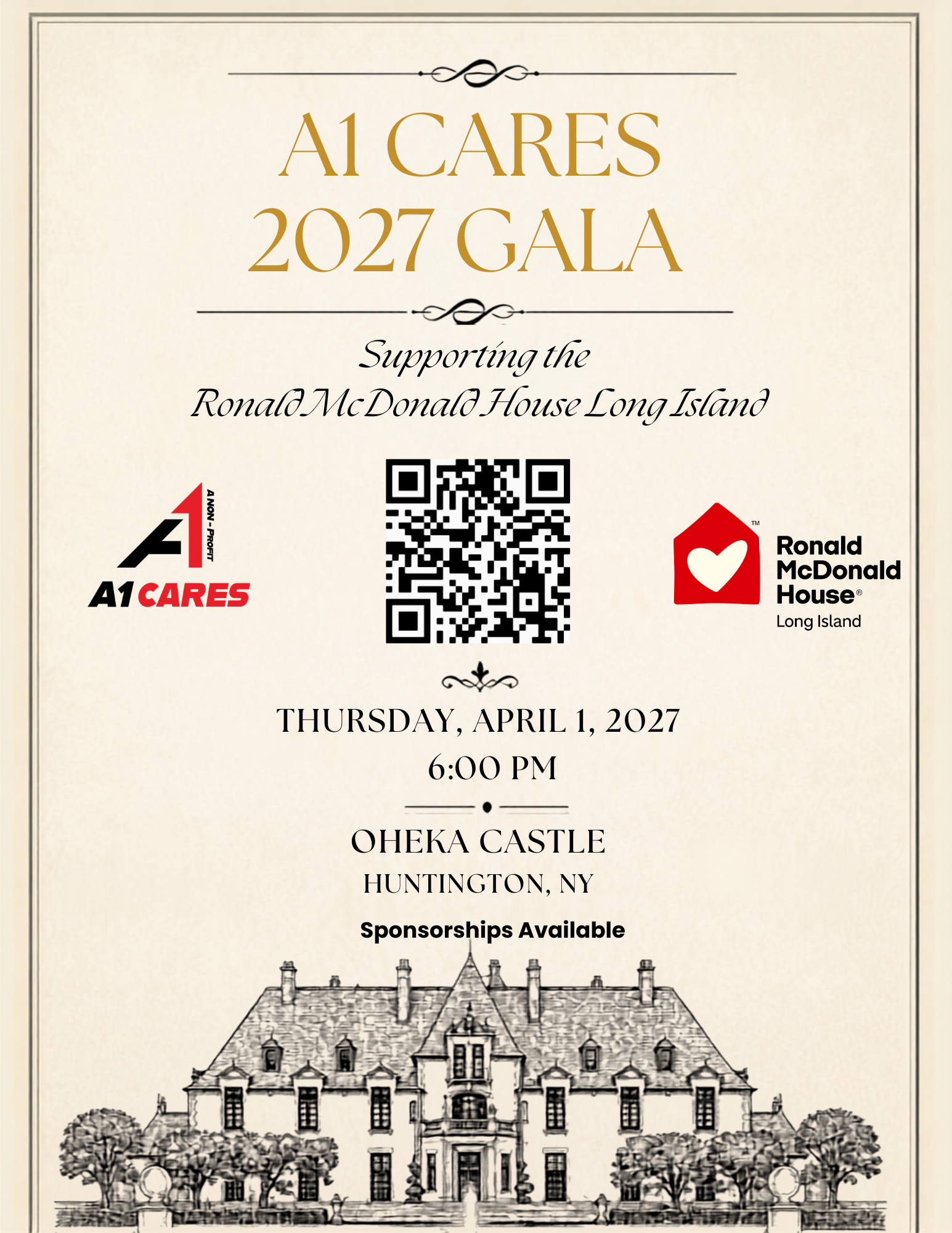 Campaign cover image for A1 Cares Gala 2027