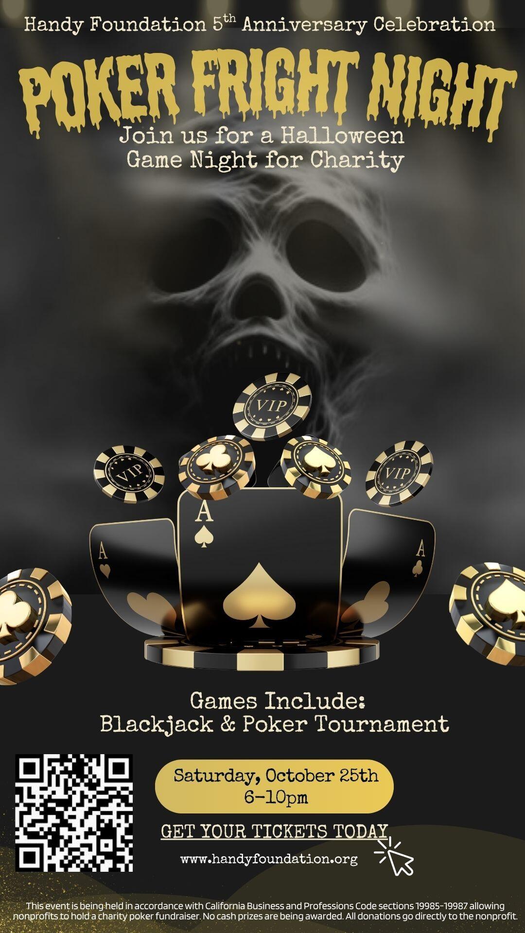 Campaign cover image for Handy Foundation 5th Year Anniversary Fright Night