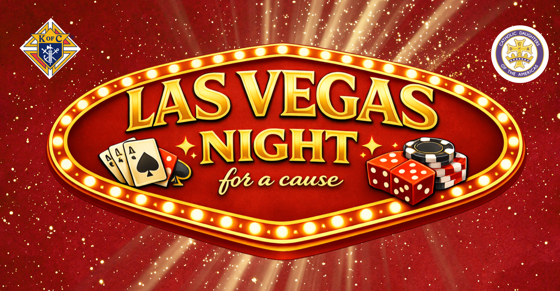 Campaign cover image for KofC Las Vegas Night