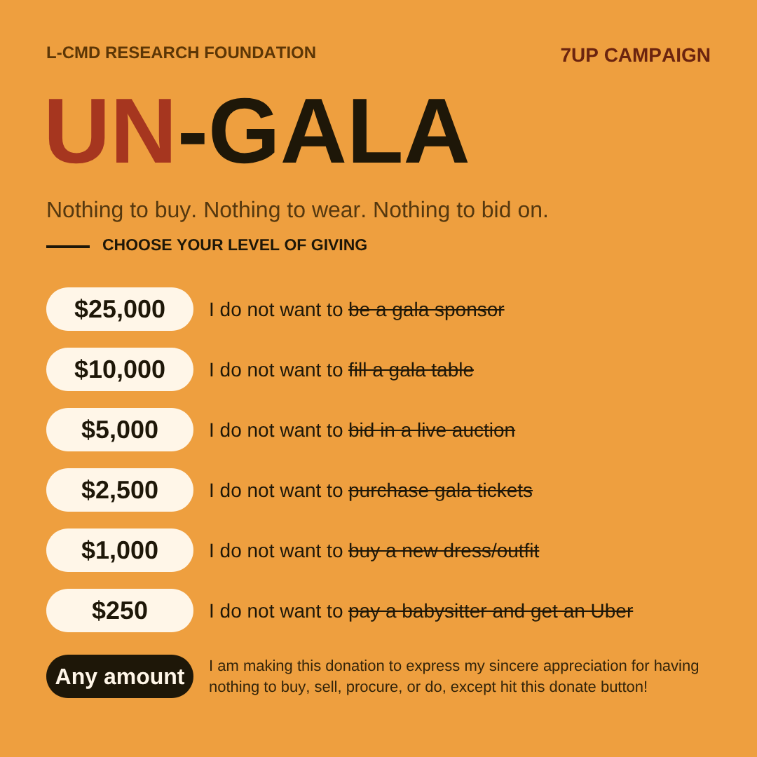 Campaign cover image for The Un-Gala!!!