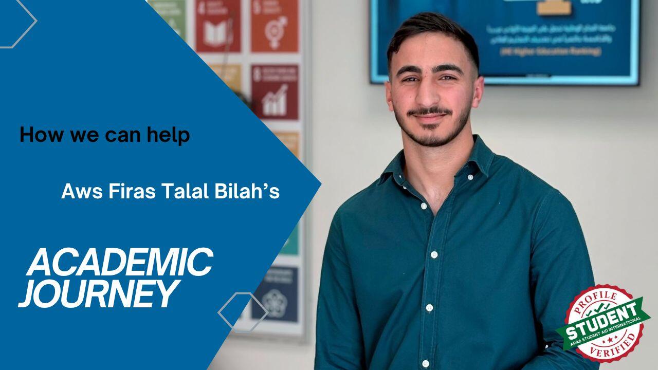 Campaign cover image for Aws Firas Talal Bilah | Qaliqila, Palestine