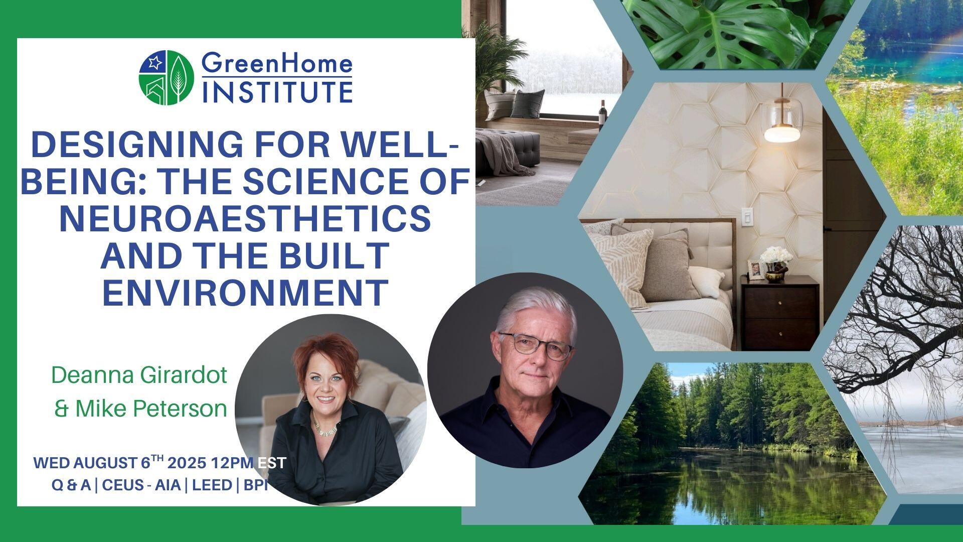 Campaign cover image for Designing for Well-Being: The Science of Neuroaesthetics and the Built Environment