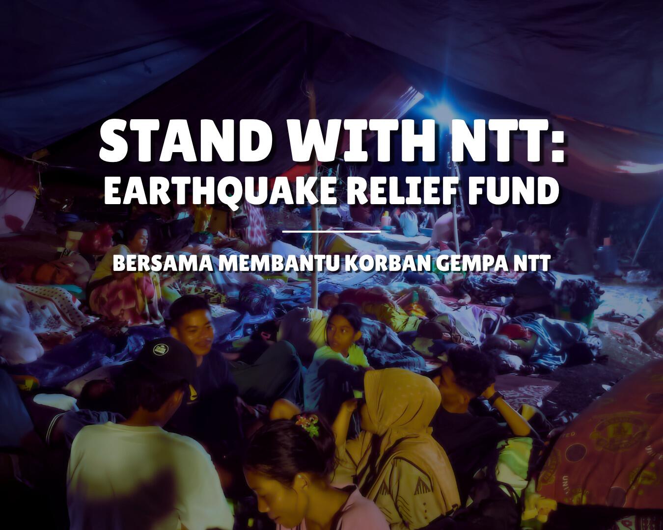 Campaign cover image for Emergency Relief for NTT Earthquake