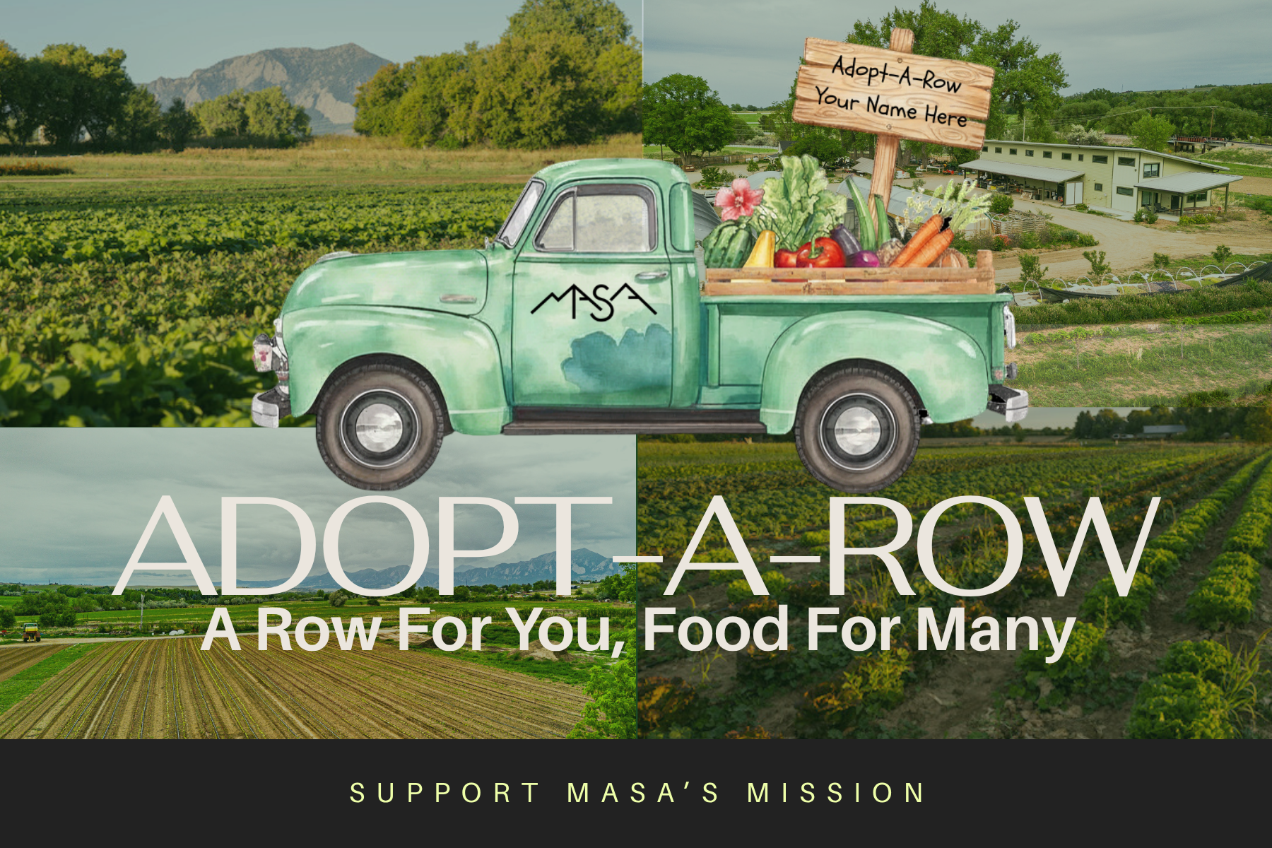 Campaign cover for Adopt-A-Row, -Crate, or -Crop