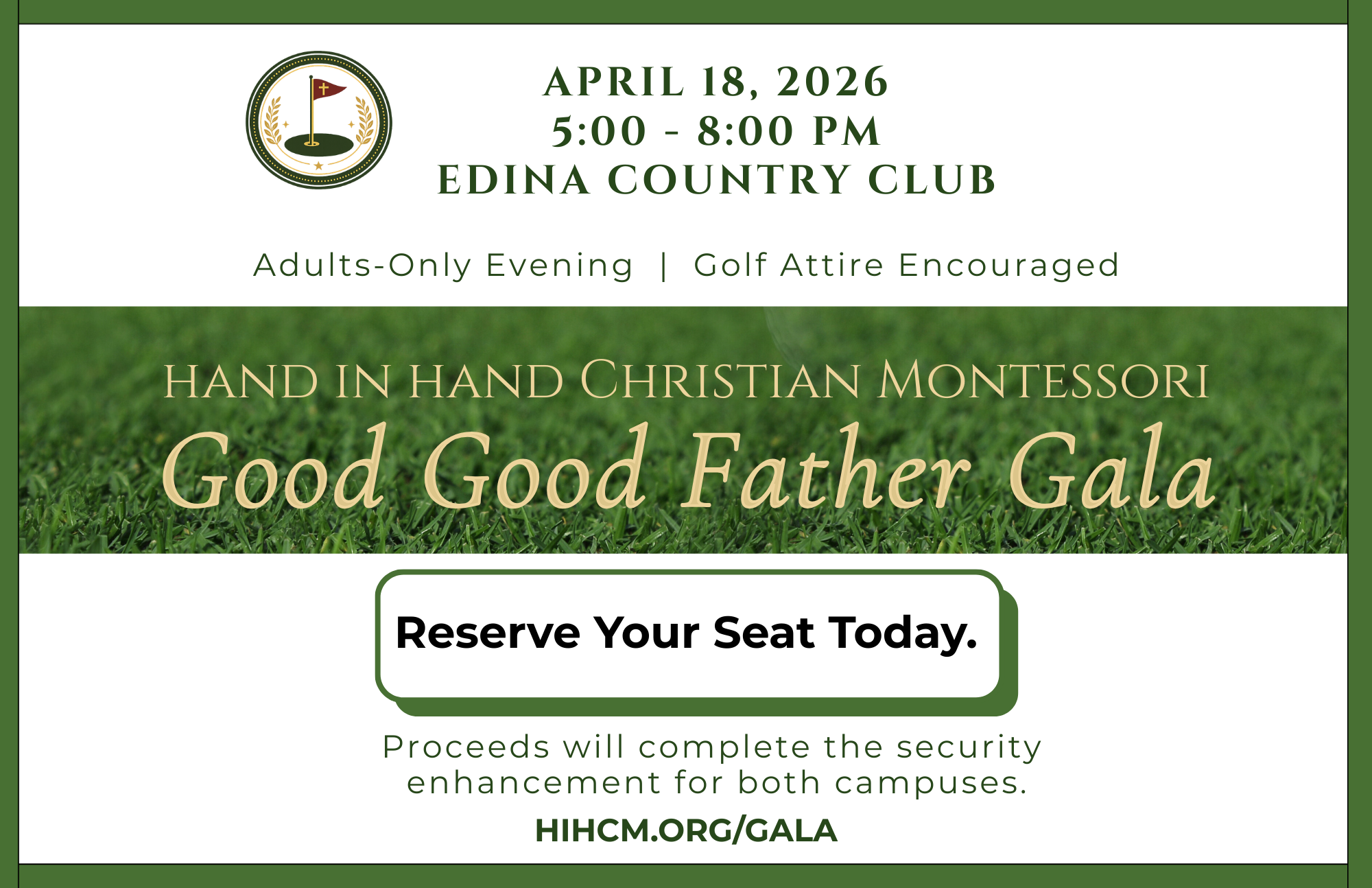 Campaign cover image for Legacy Gala 2026 - Hand In Hand Christian Montessori