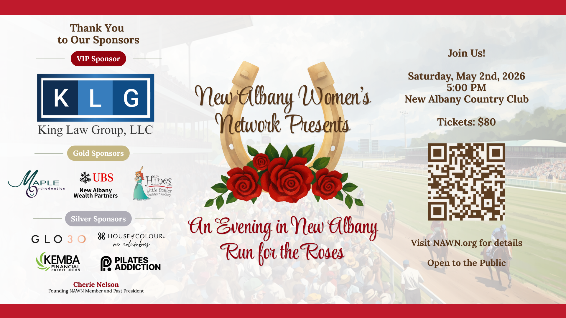 Campaign cover image for An Evening in New Albany: Run for the Roses