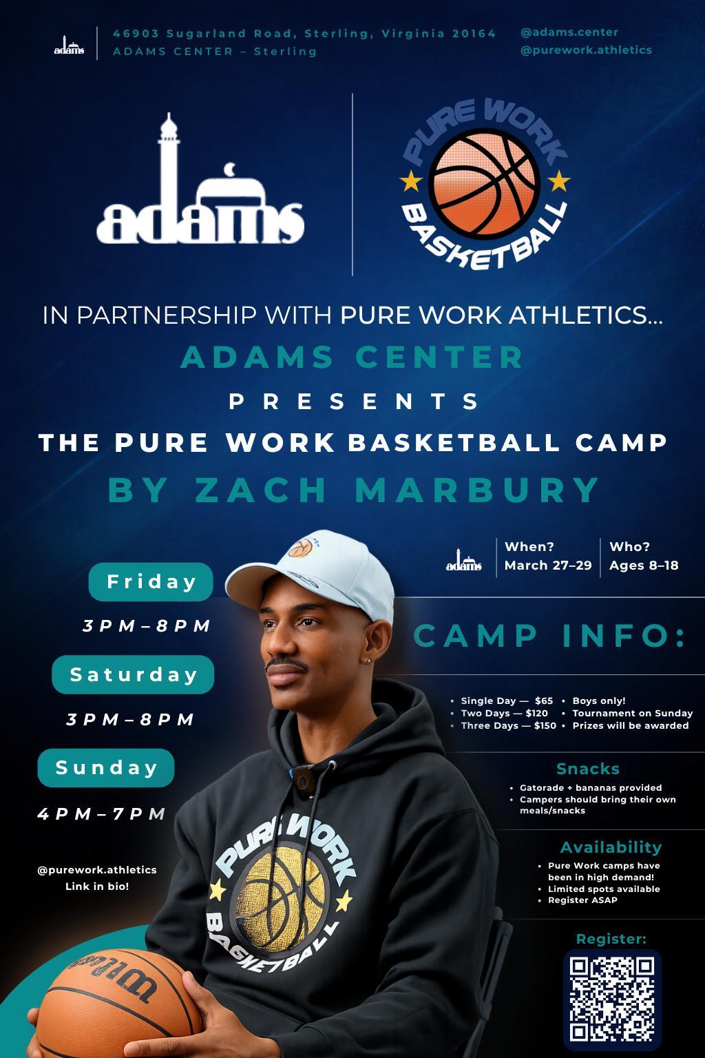 Campaign cover image for Pure Work Basketball Camp