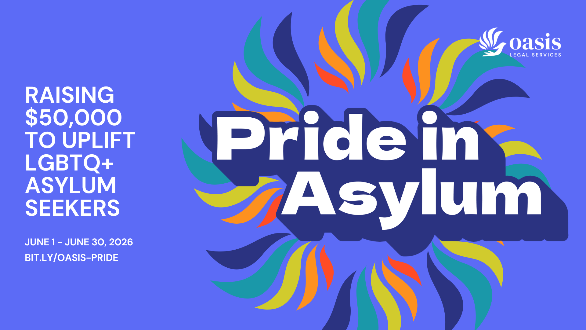 Campaign cover image for Pride in Asylum 2026