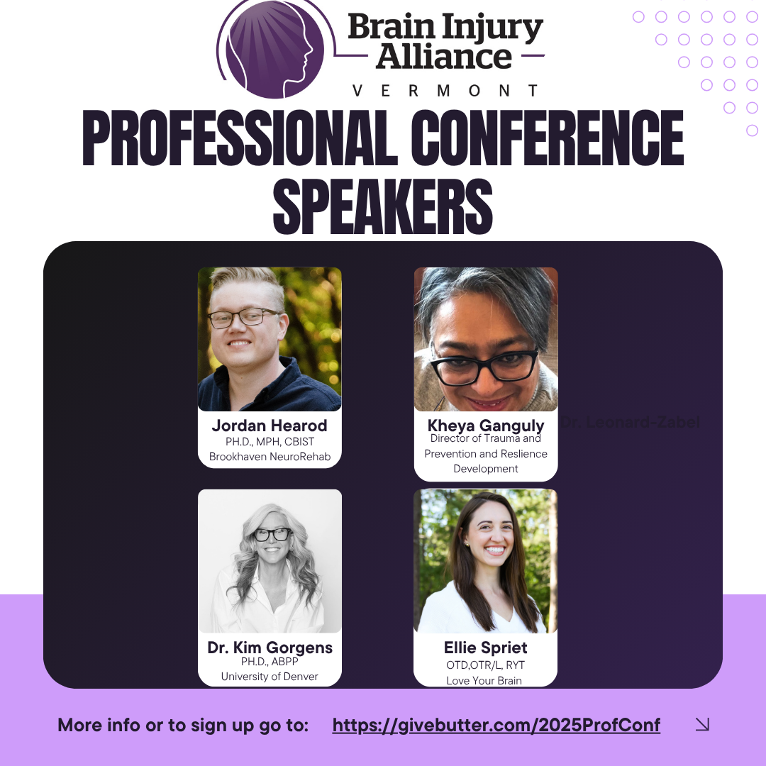 Campaign cover image for Vermont's FREE 37th Annual Virtual Brain Injury Conference - Professionals