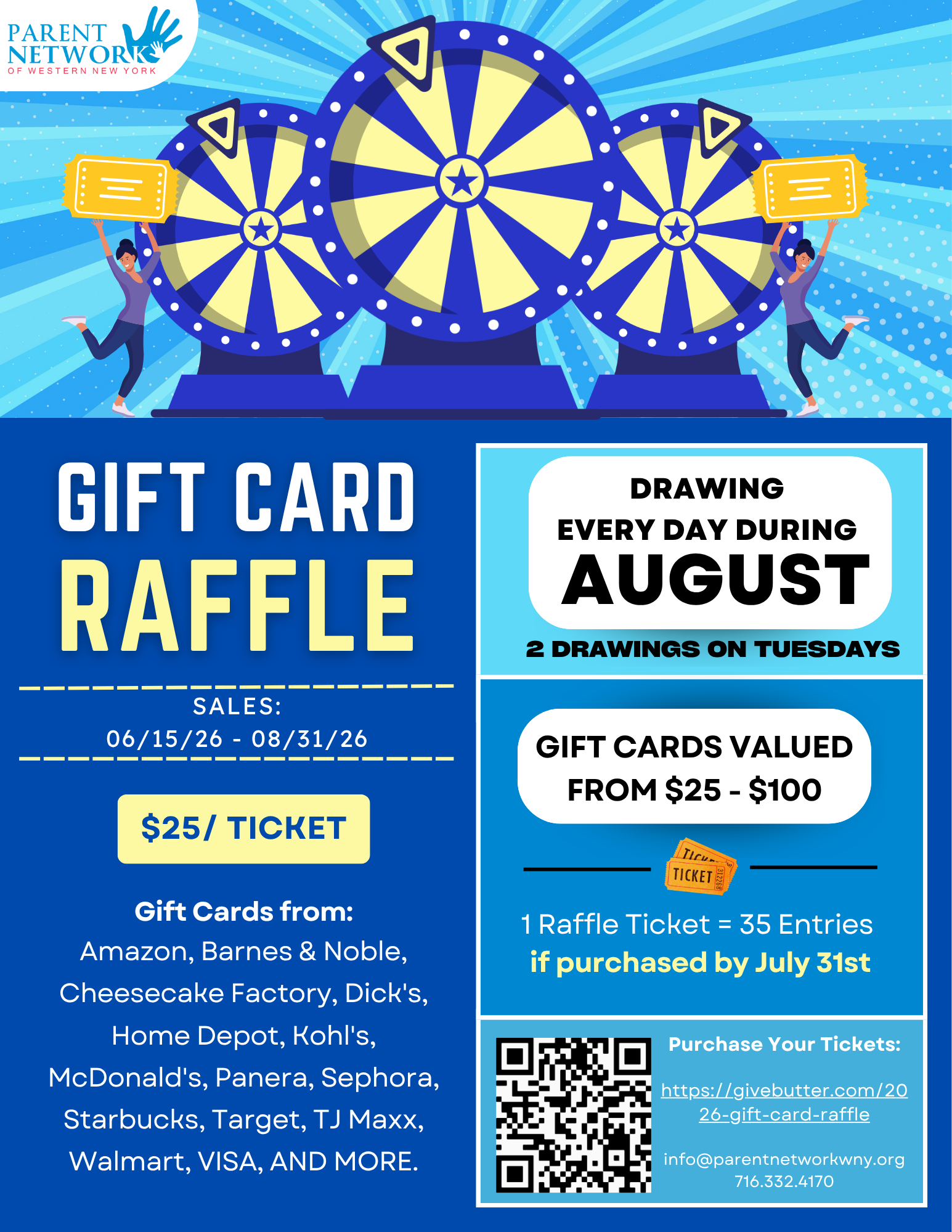 Campaign cover image for 2026 Gift Card Raffle