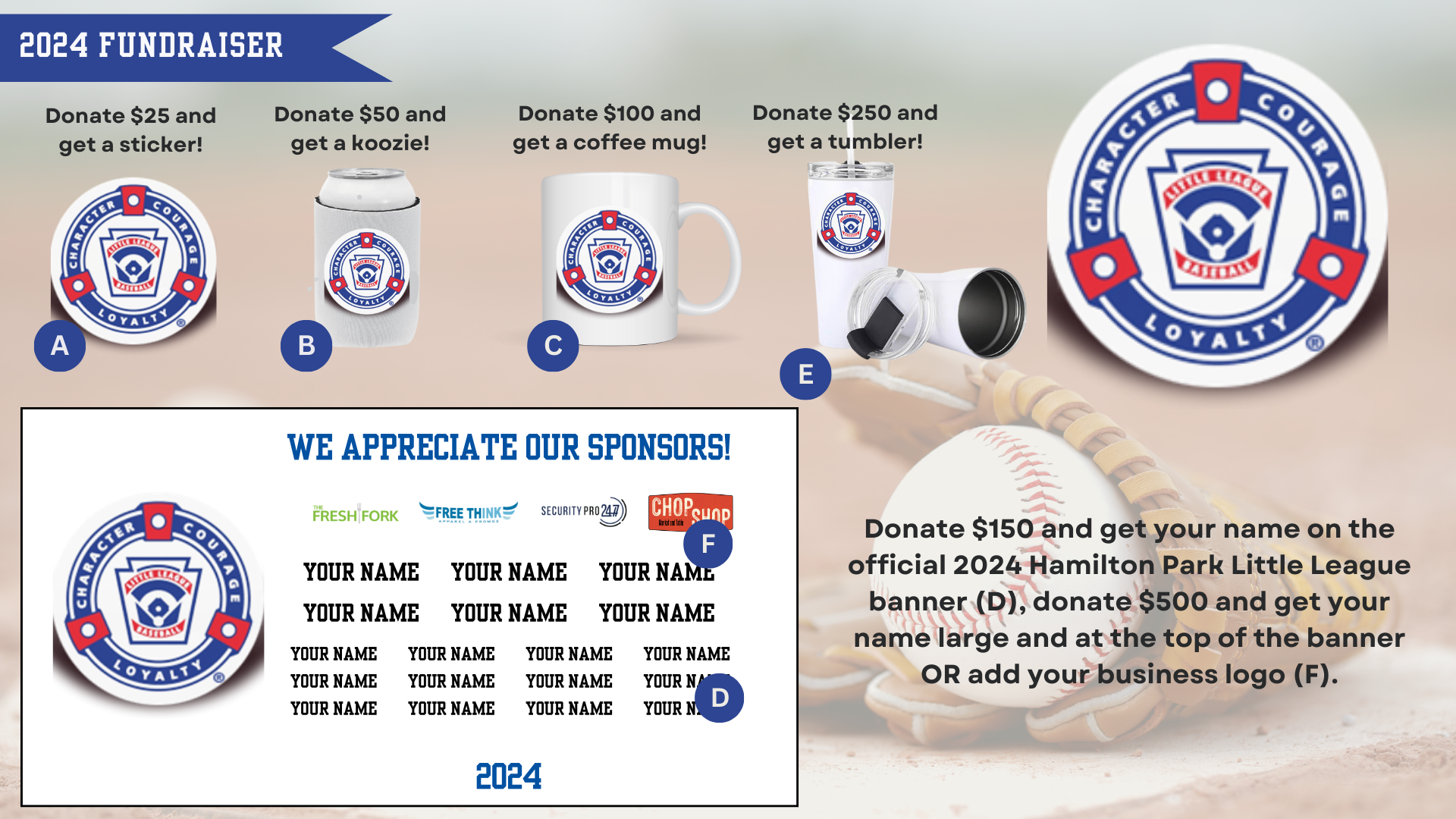 Campaign cover image for Support the Hamilton Park Little League!