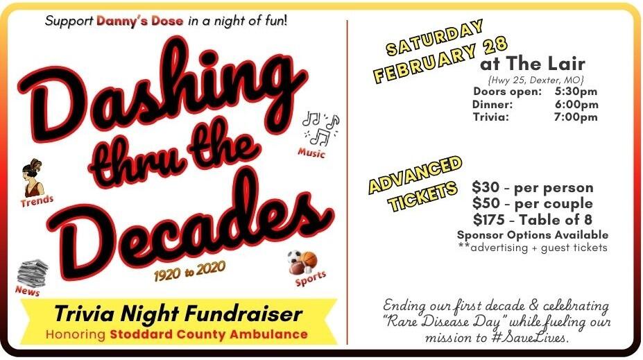 Campaign cover image for Dashing Through the Decades with Danny's Dose