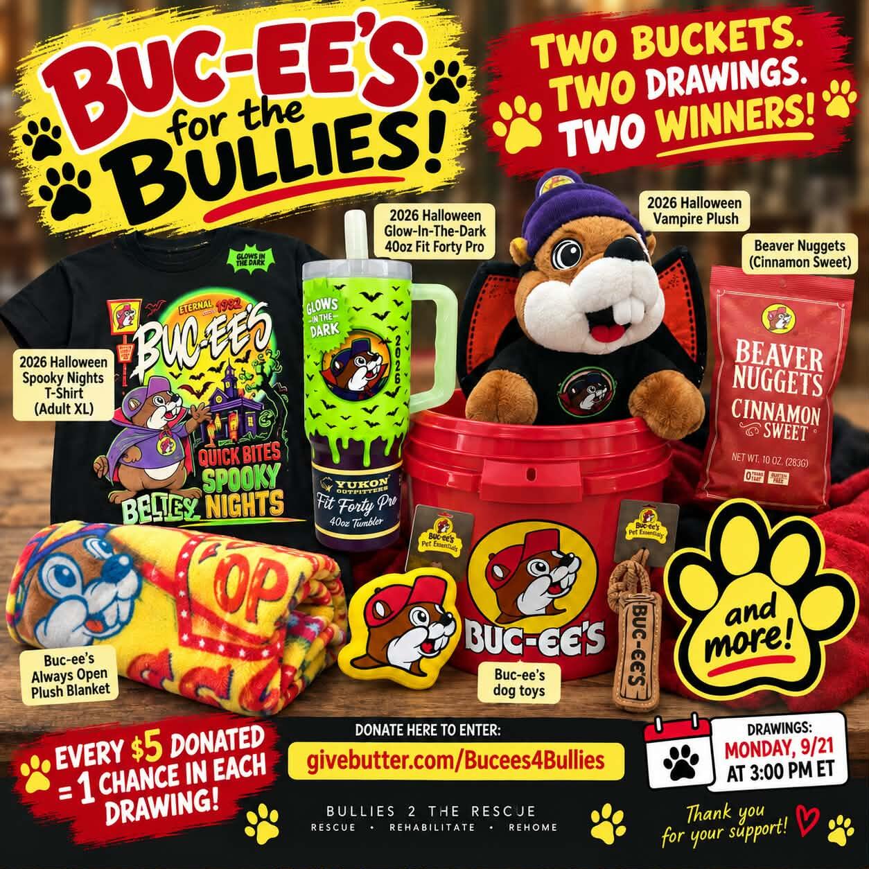 Campaign cover for BUC-EE’S FOR THE BULLIES!