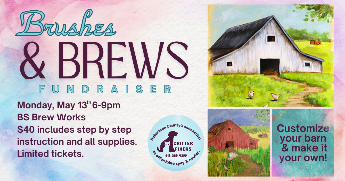 Campaign cover image for Brushes & Brews