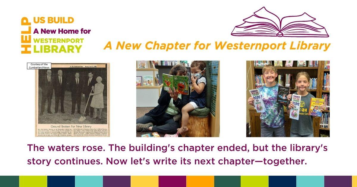 Campaign cover image for A New Chapter for Westernport Library