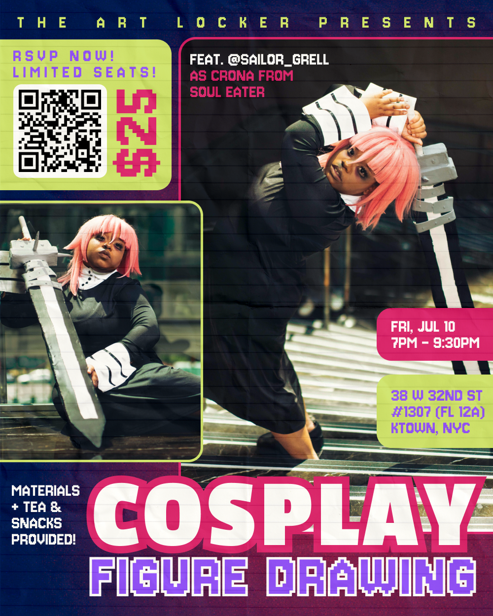 Campaign cover image for Cosplay Figure Drawing 7/10