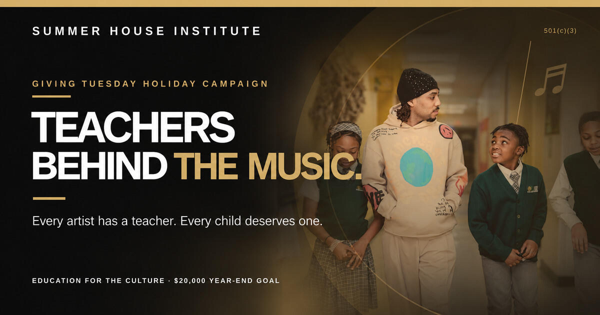 Campaign cover for Teachers Behind the Music : Education for the Culture