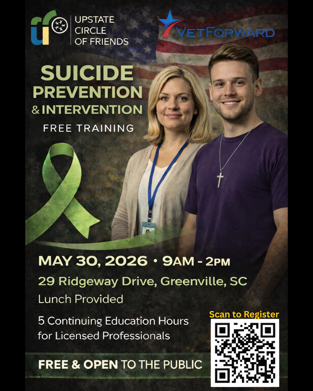 Campaign cover image for Suicide Prevention/Intervention Training