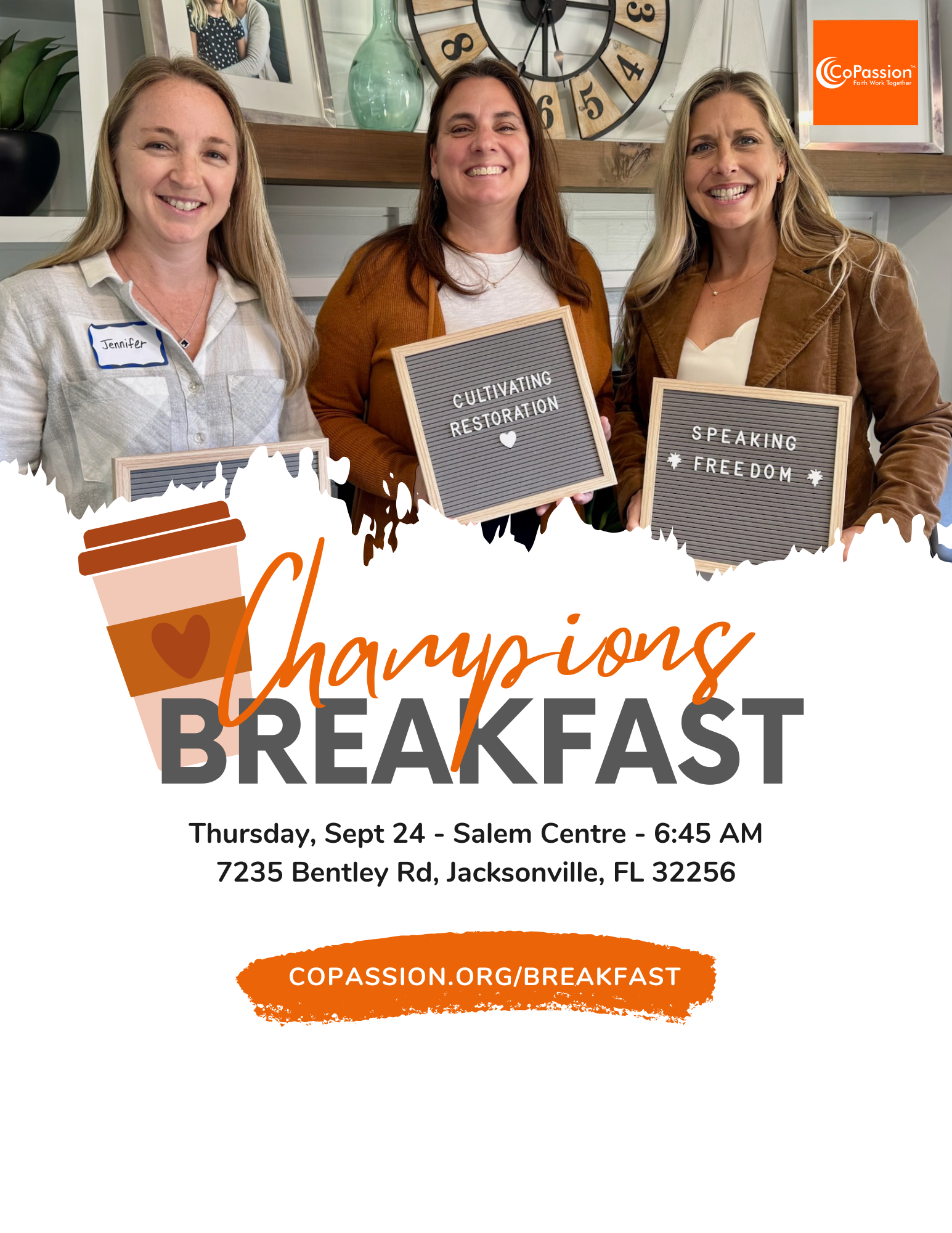 Campaign cover image for CoPassion Champions Breakfast