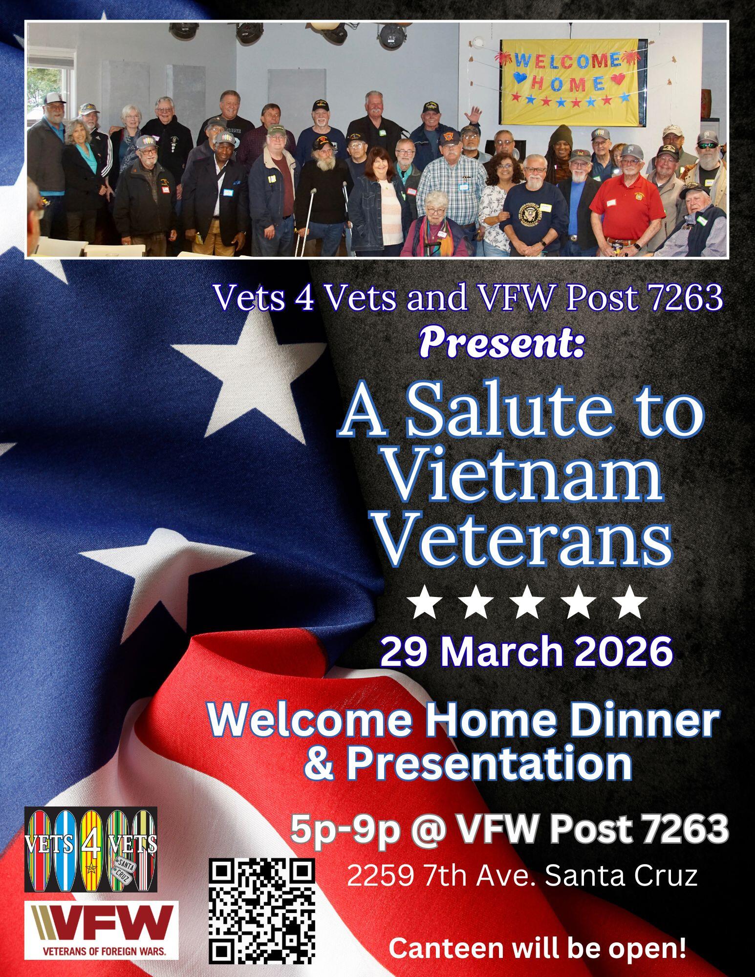 Campaign cover image for A Salute to Vietnam Veterans March 29th 2026