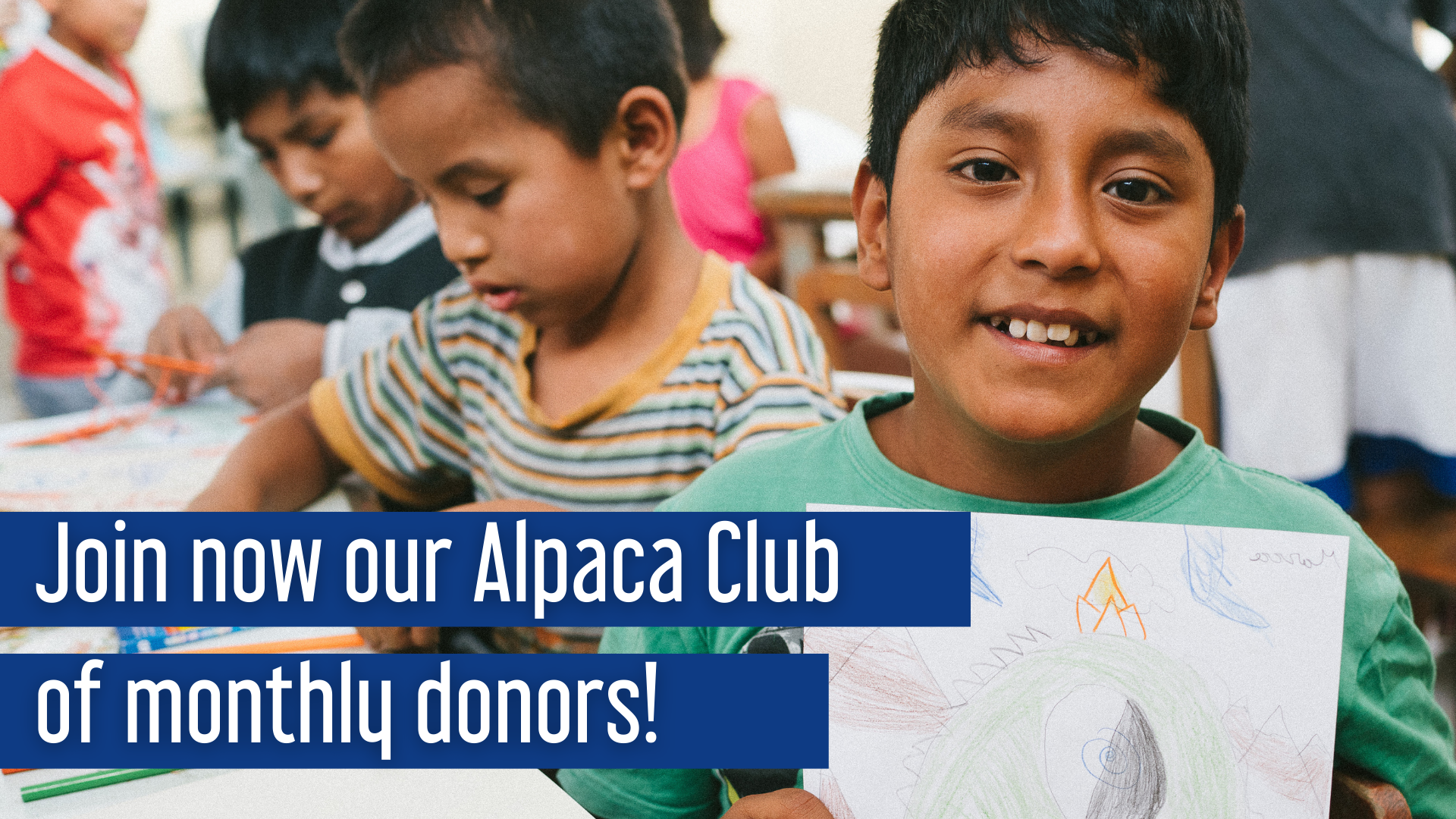Campaign cover image for Join Our Alpaca Club of Monthly Donors!