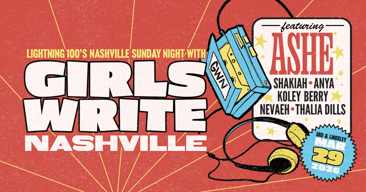 Campaign cover image for Girls Write Nashville Annual Benefit Concert feat. Ashe