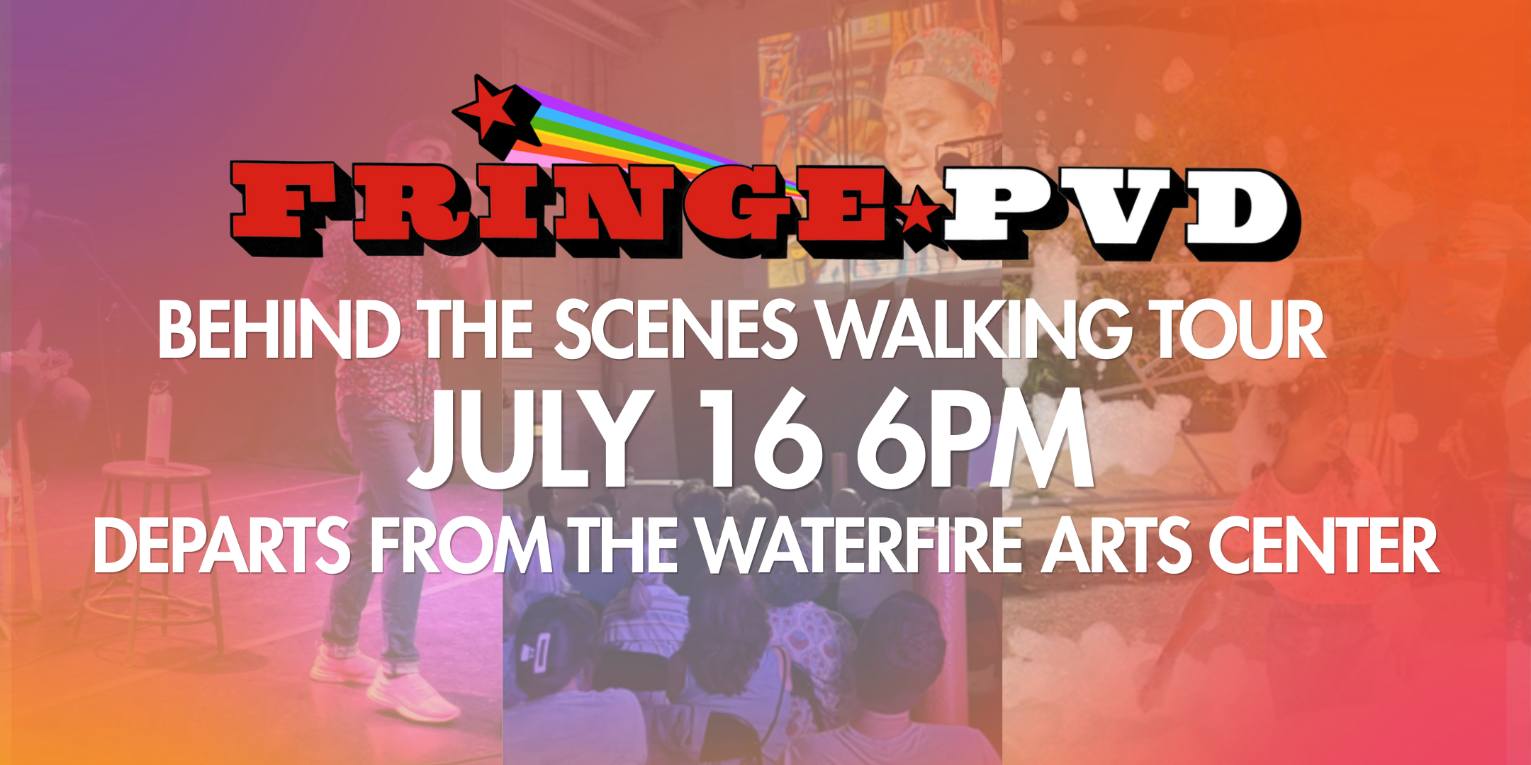 Campaign cover image for Gallery Night 2026 - July 16 6PM Fringe Festival Behind The Scenes Walking Tour