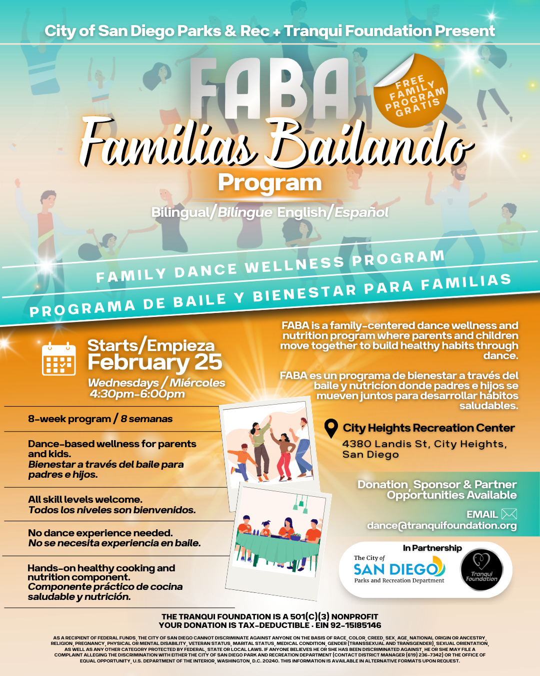 Campaign cover image for FABA: Dance Wellness for Families