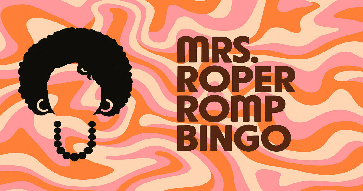 Campaign cover image for Mrs. Roper Romp Bingo