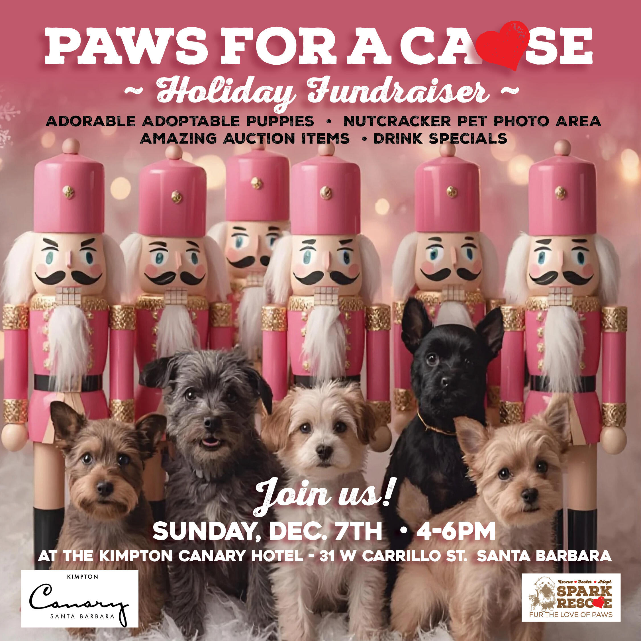Campaign cover image for Paws for a Cause Holiday Event