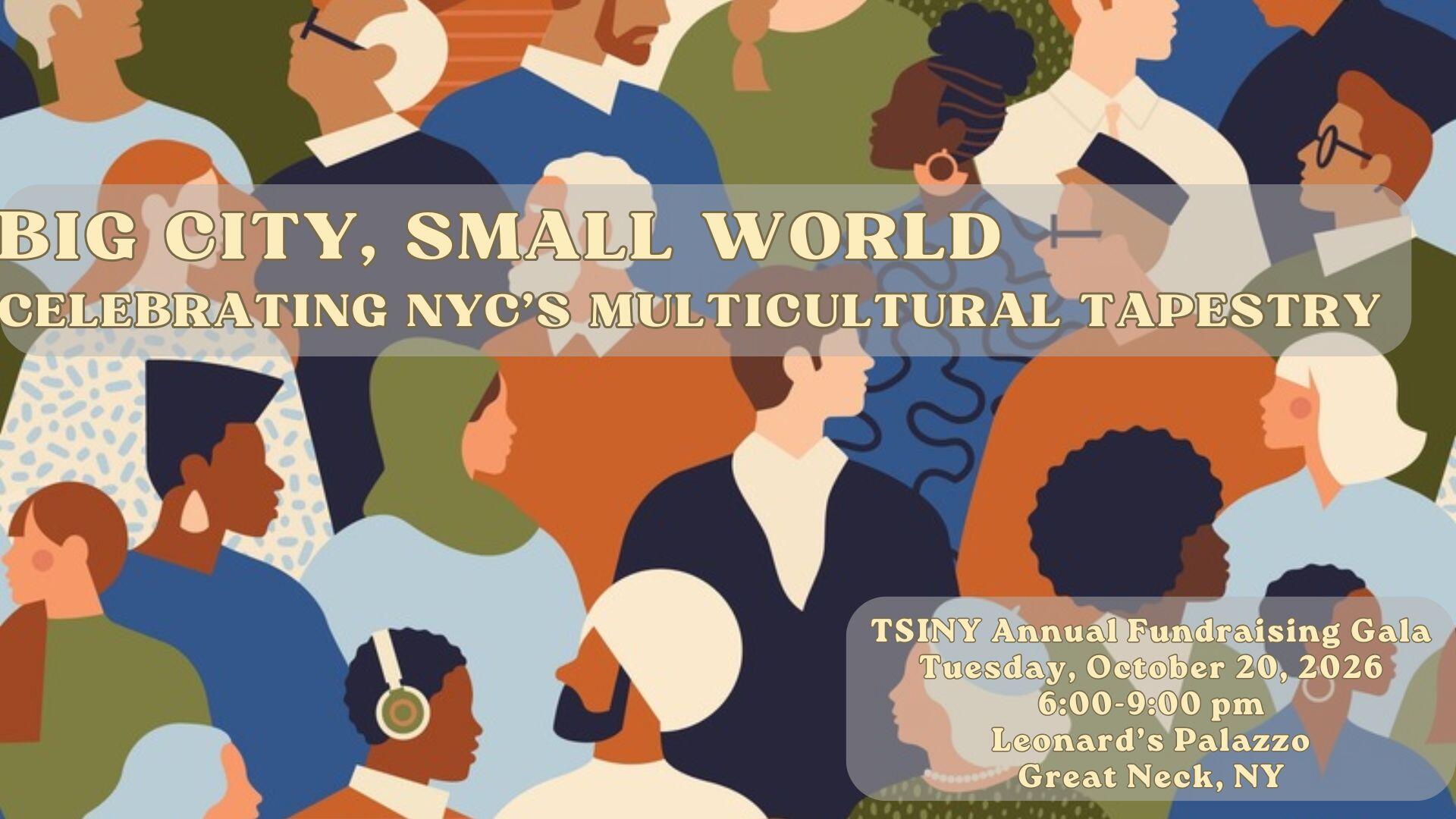Campaign cover image for BIG CITY, SMALL WORLD: Celebrating NYC's Multicultural Tapestry