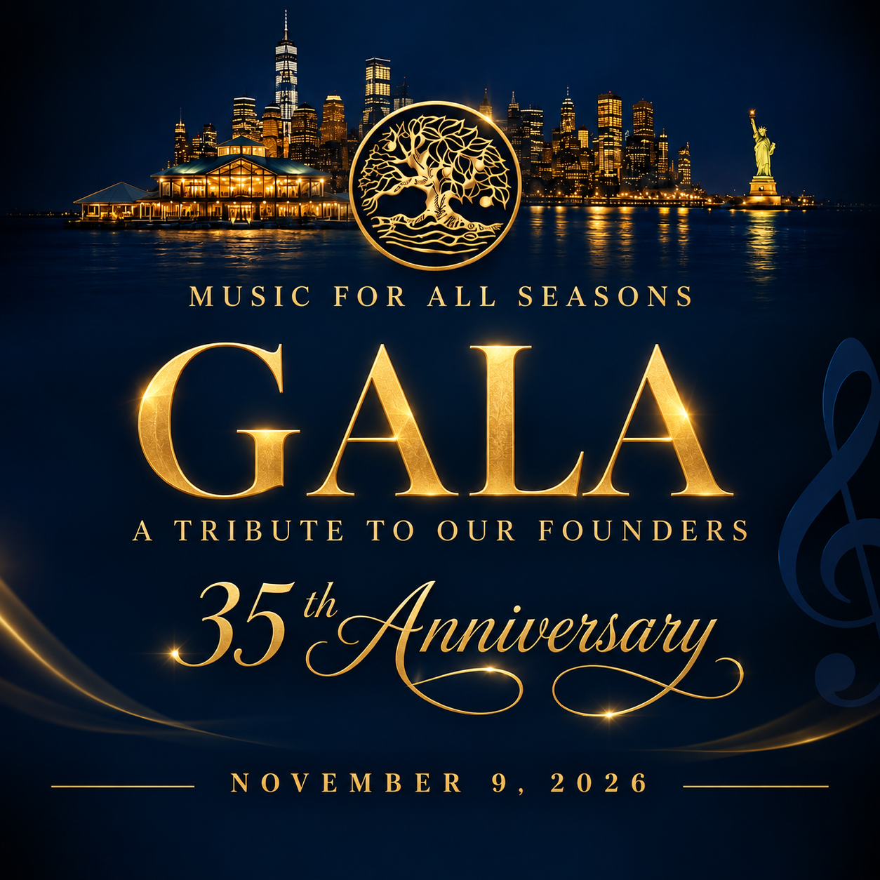 Campaign cover image for Music For All Seasons 35th Anniversary Gala