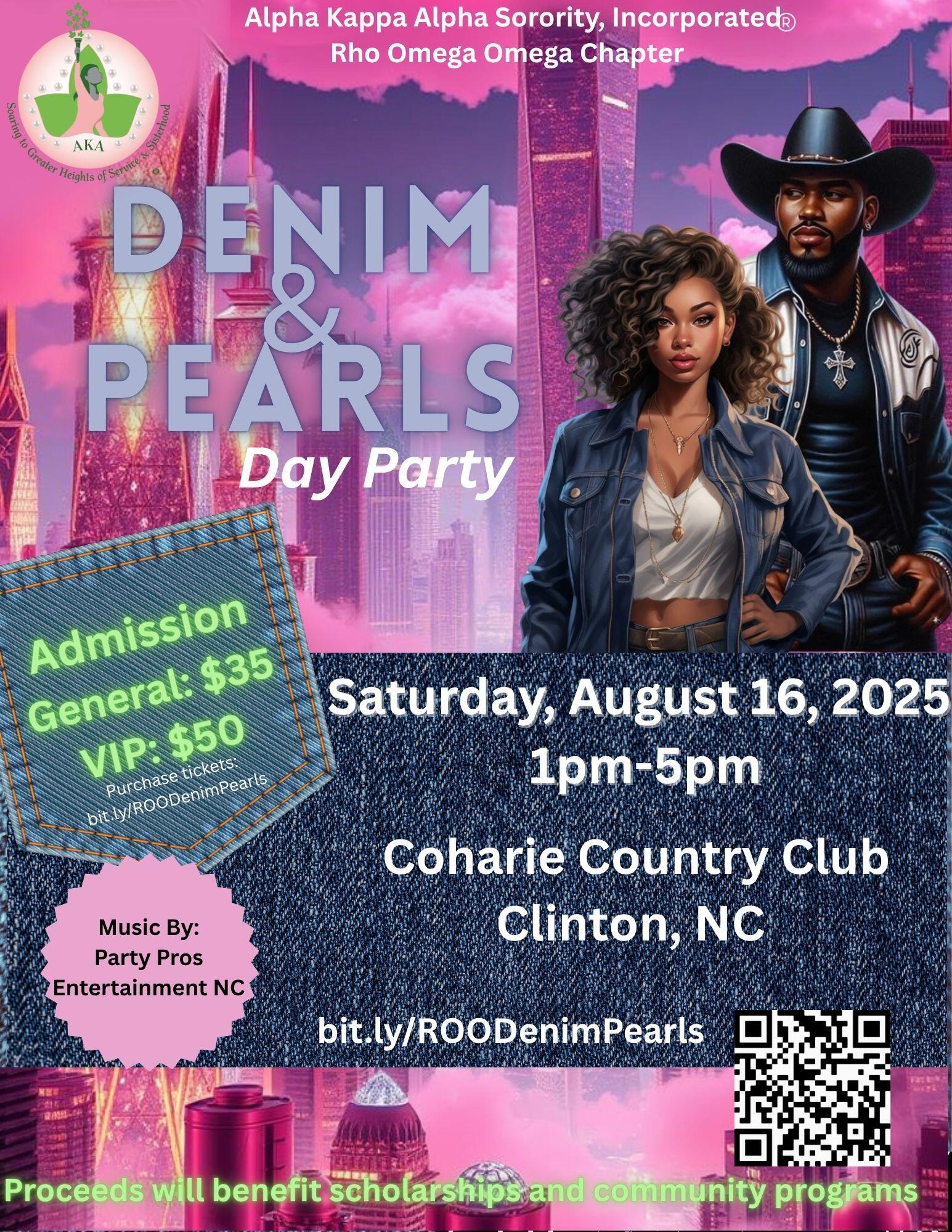 Campaign cover image for Denim & Pearls Day Party