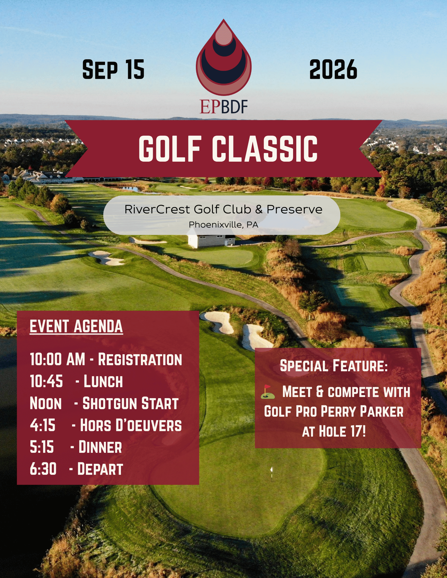 Campaign cover image for 2026 EPBDF Golf Classic
