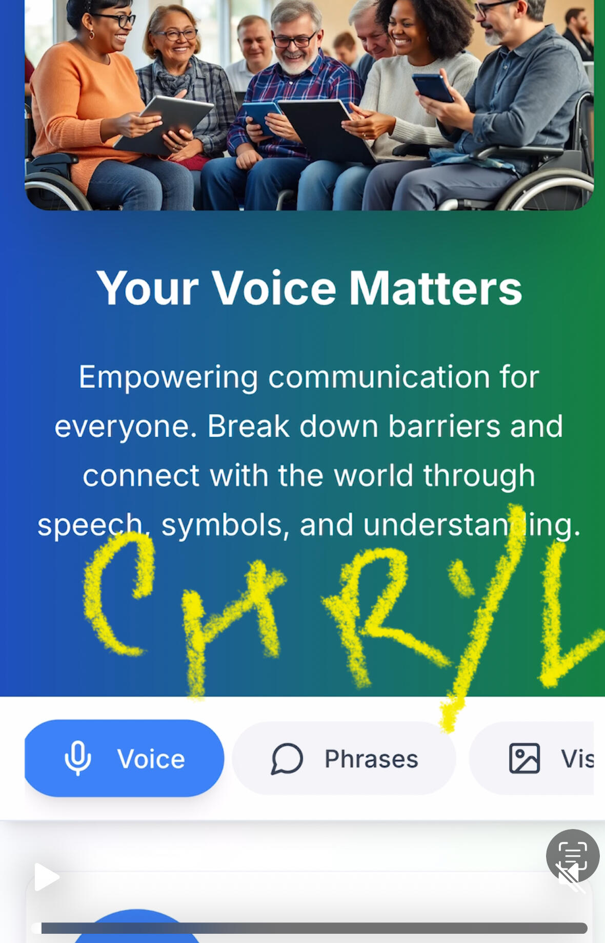 Campaign cover image for CHRYL APP