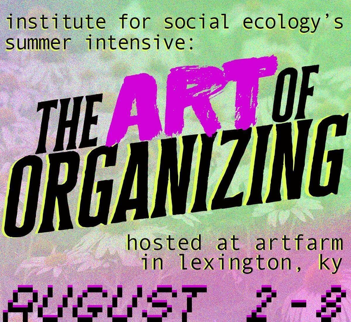 Campaign cover image for The Art of Organizing: 2025 Summer Intensive Course (Virtual Participation)