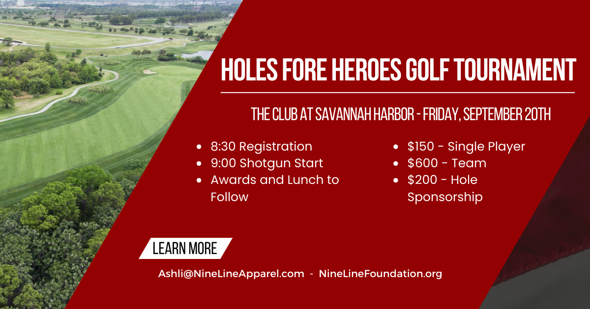 Campaign cover image for Nine Line Holes Fore Heroes Golf Tournament