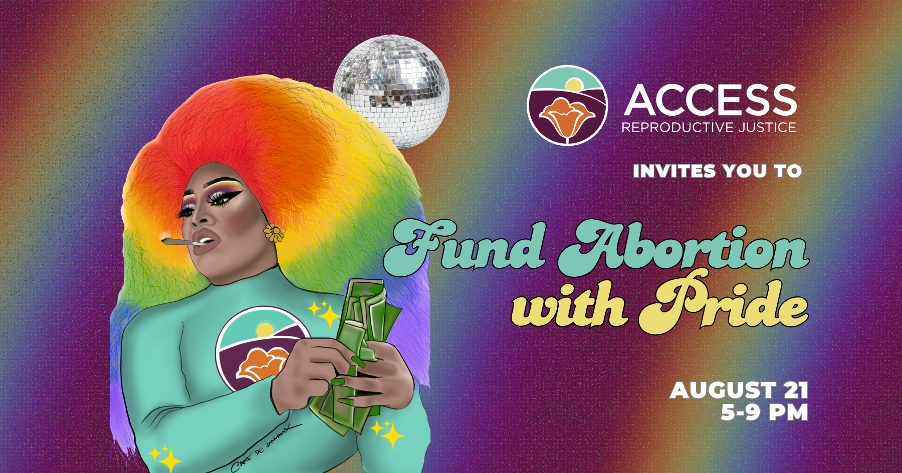 Campaign cover image for Fund Abortion with Pride 2026